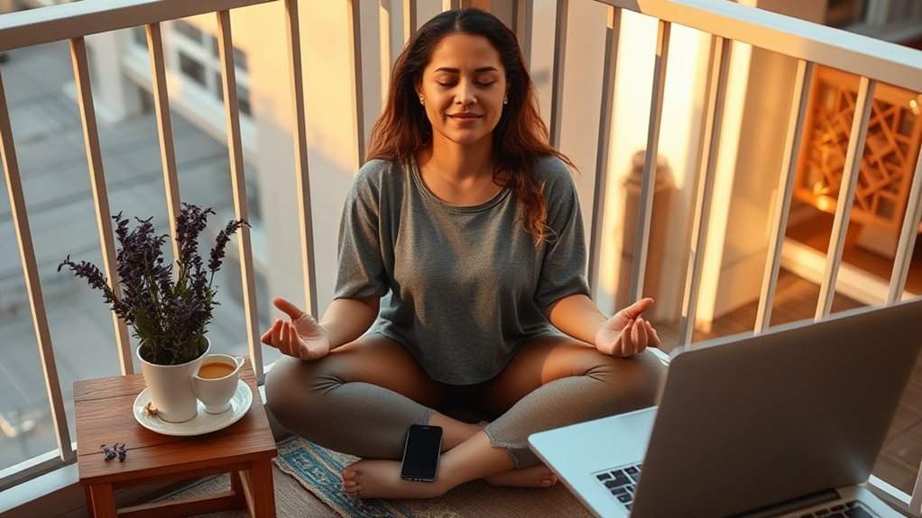 disconnect to reconnect peacefully