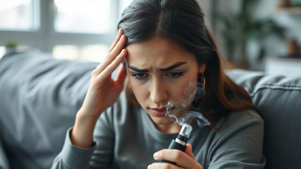vaping impacts young adult stress