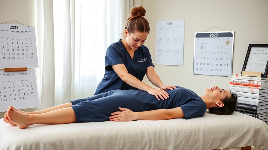 massage therapy program schedule