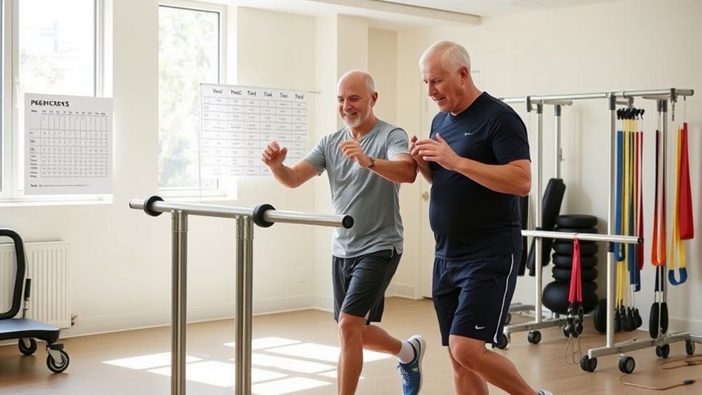 physical therapy recovery stages