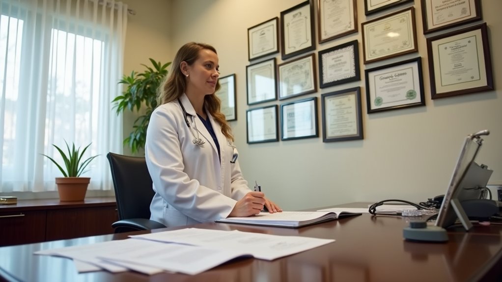verify medical staff credentials thoroughly