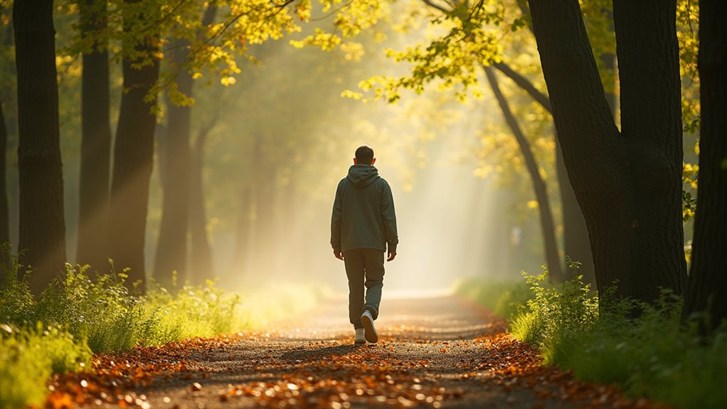 mental health gentle walking exercise