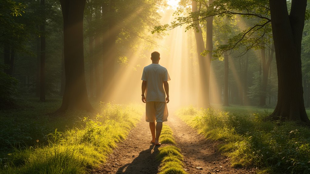 moment to moment sensory aware walking meditation