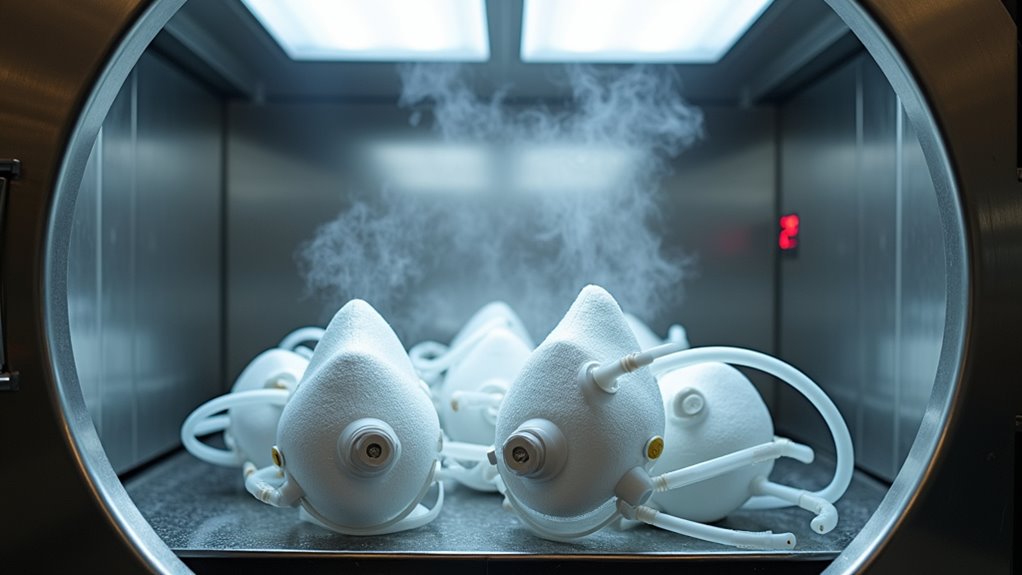 sterilize nitrous oxide therapy equipment
