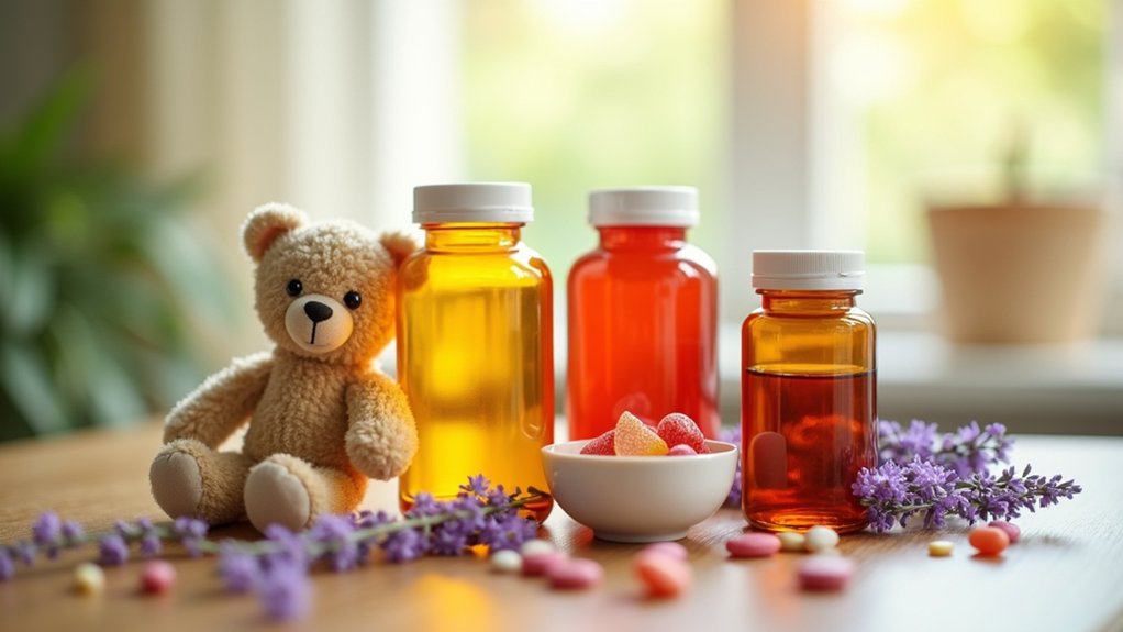 childhood anxiety natural supplements limited research