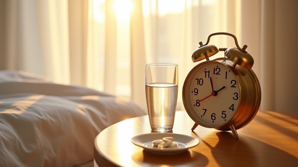 daily anxiety medication timing