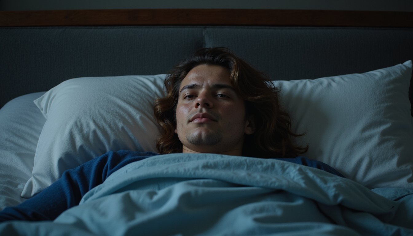 nighttime anxiety disrupts sleep quality