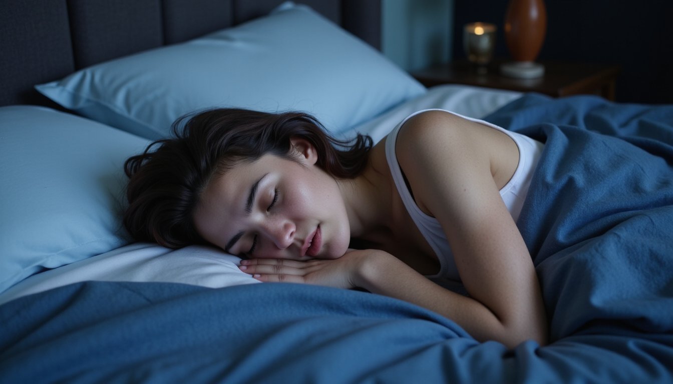 soothe anxious restless mind nighttime