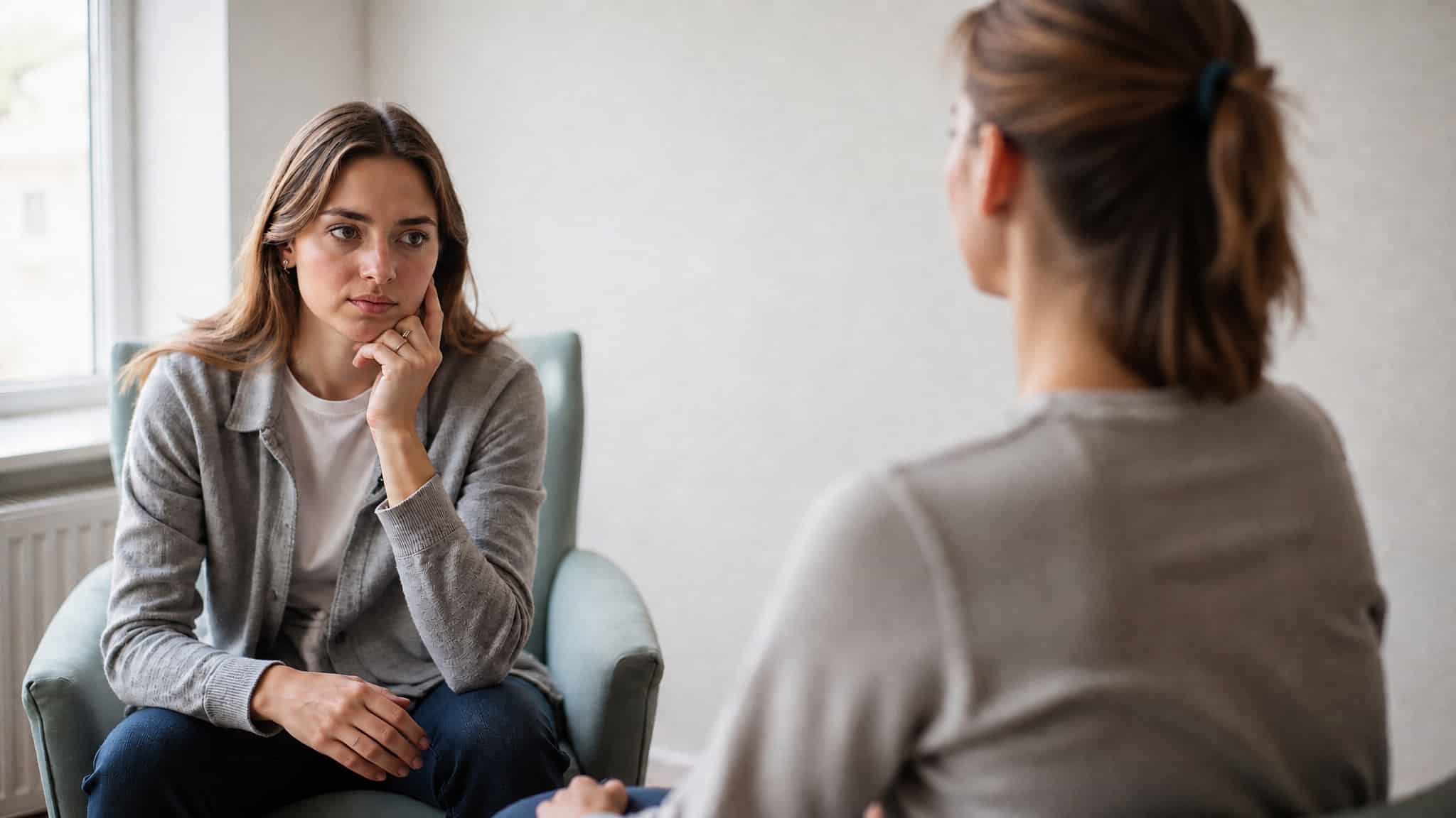 therapy helpful despite reluctance